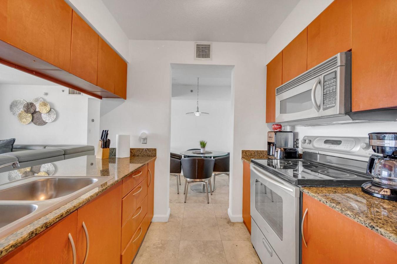*Luxurious Highrise 2Brcondo Brickell- Waterviews* ميامي المظهر الخارجي الصورة
